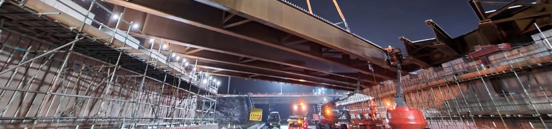 Structural Steelwork Bridge erection